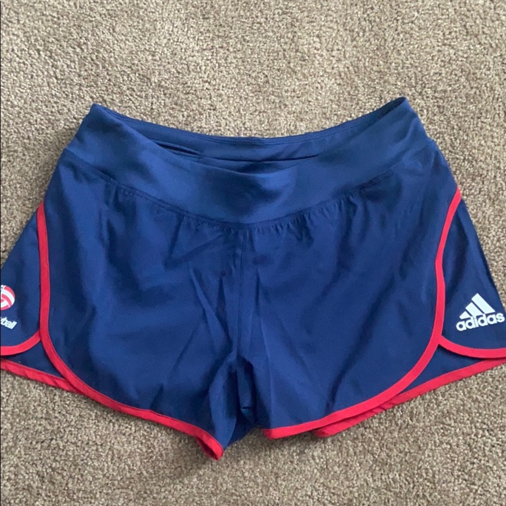 Adidas USA volleyball shorts